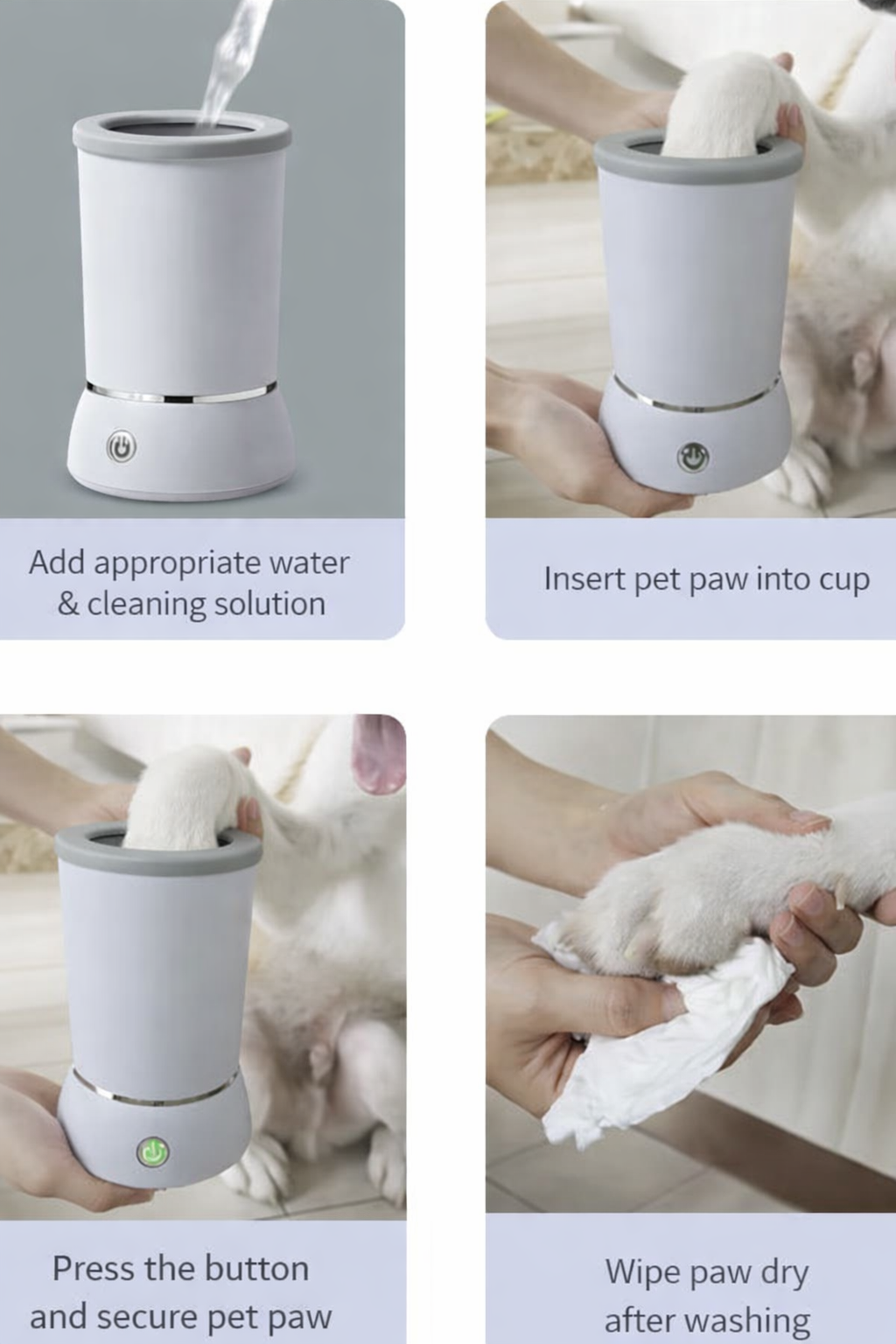 Paw Power wash cup